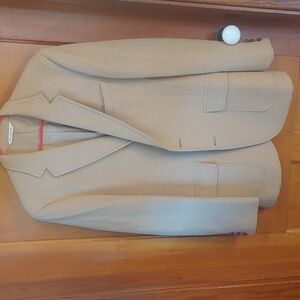 100% Camel Hair Blazer with Notch Lapel